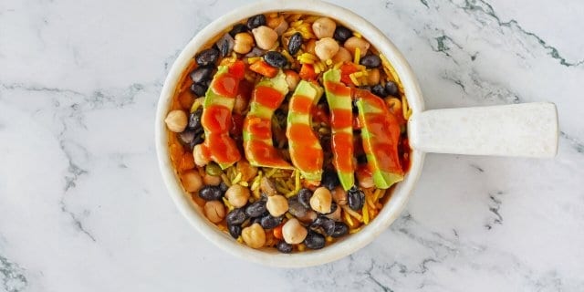 Vegan Protein Bowl Tray.