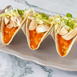 Vegetable Mushroom Masala Tacos