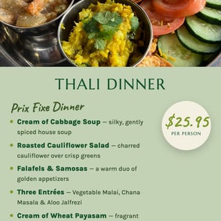 Thali Dinner
