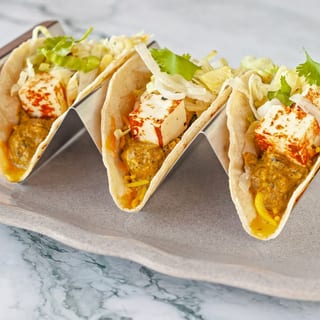 Saag Paneer Tacos