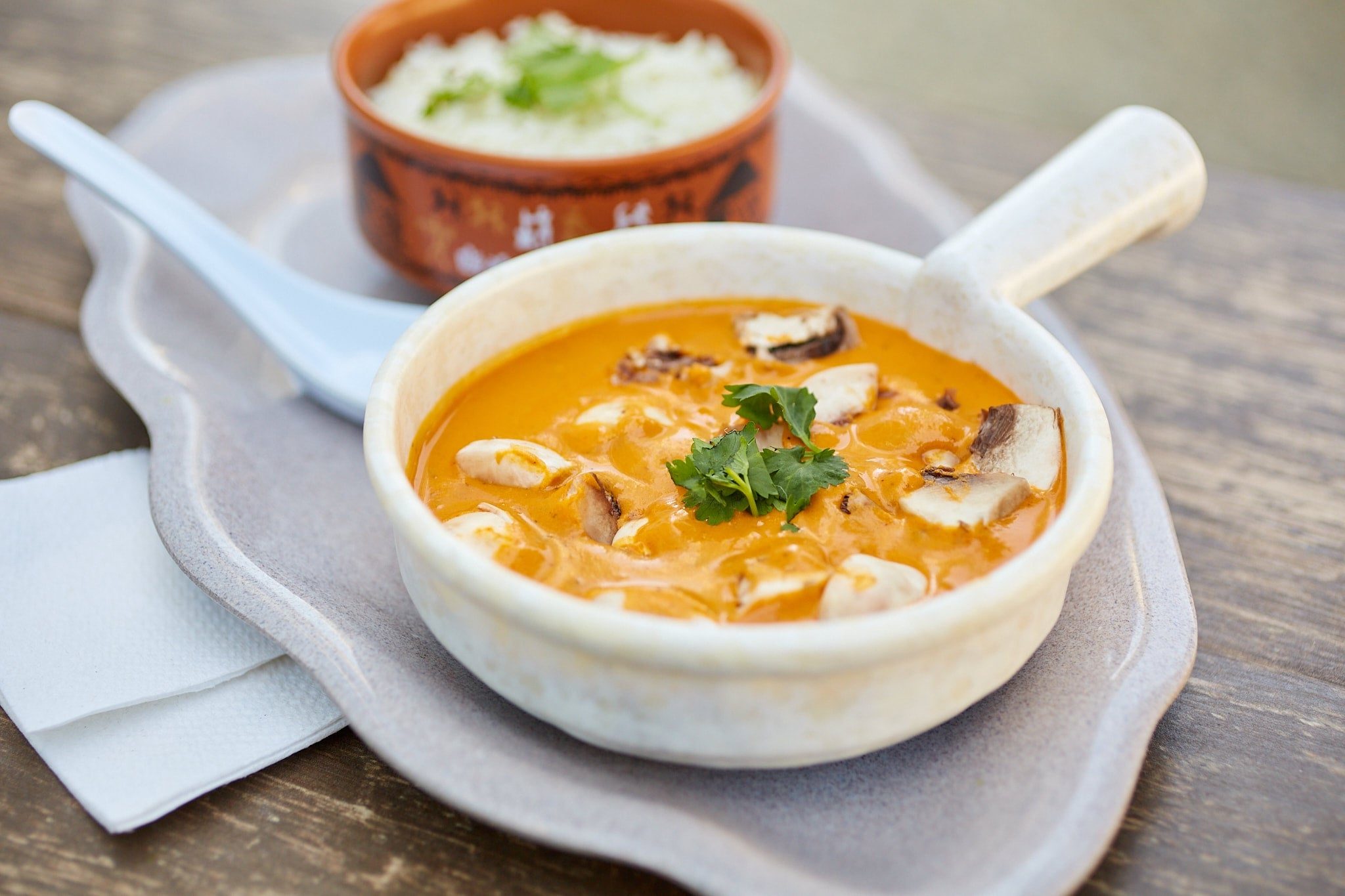 Vegan Vegetable Mushroom Masala.