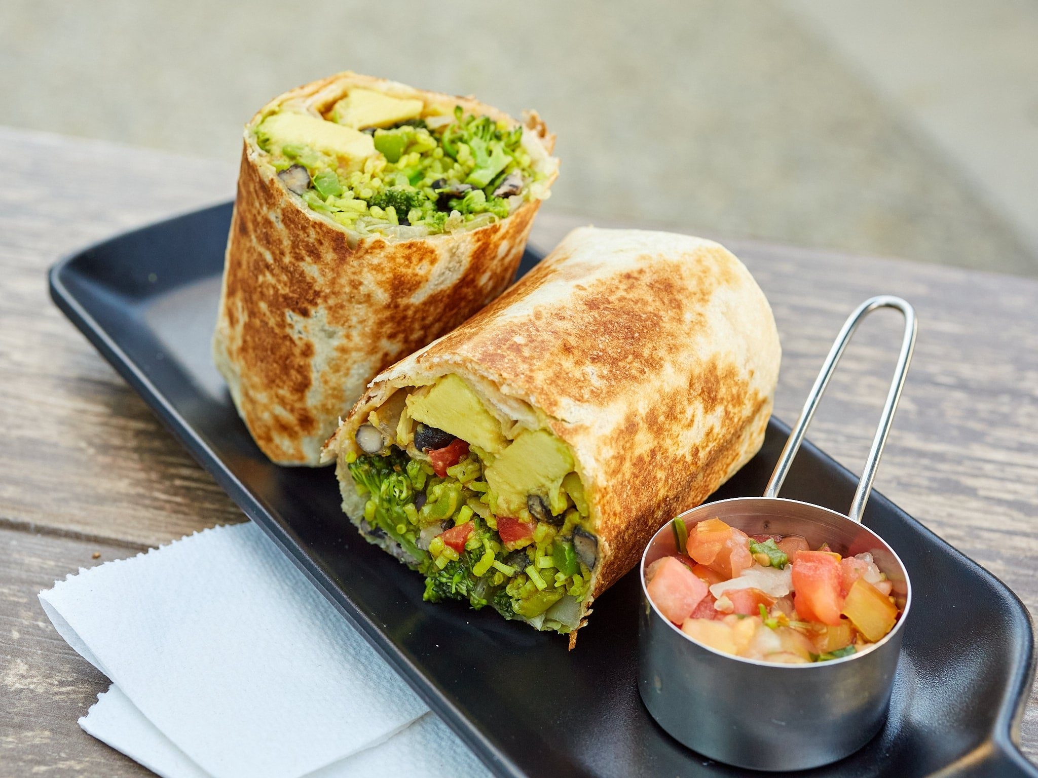 Healthy Mex Burrito.
